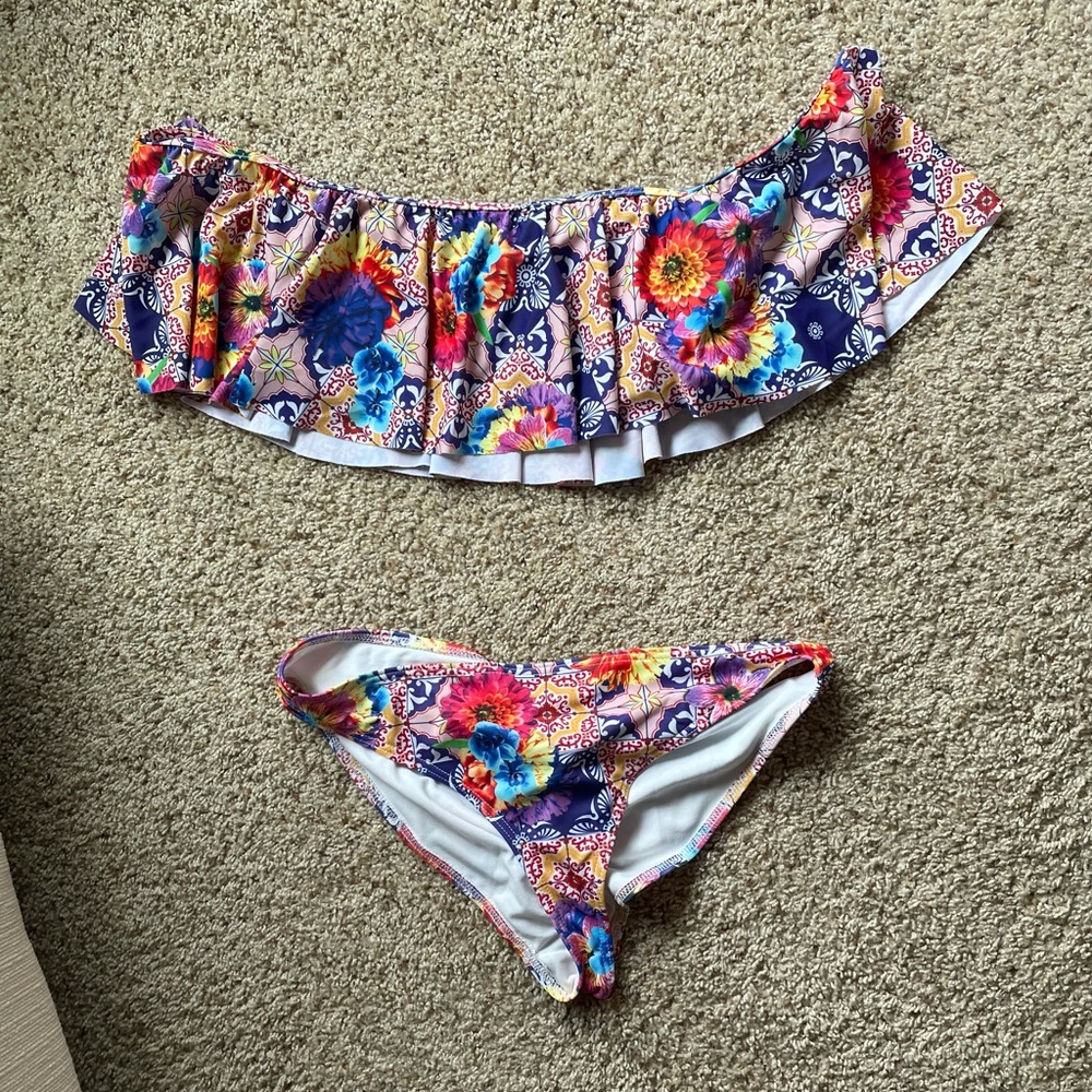 ASOS two piece swim size 8